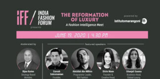 IFF presents 'The Reformation of Luxury: A Fashion Intelligence Meet' - powered by Istituto Marangoni