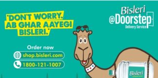 Bisleri launches Bisleri@Doorstep to cater to increased demand for essentials