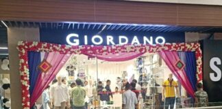 Giordano opens outlet at KW Delhi 6