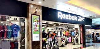 Reebok store, Lulu Mall, Kochi